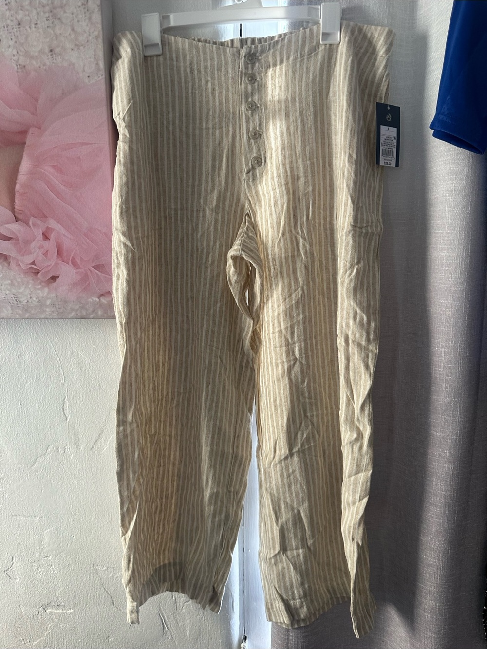 Target Beige Striped Men's Chinos